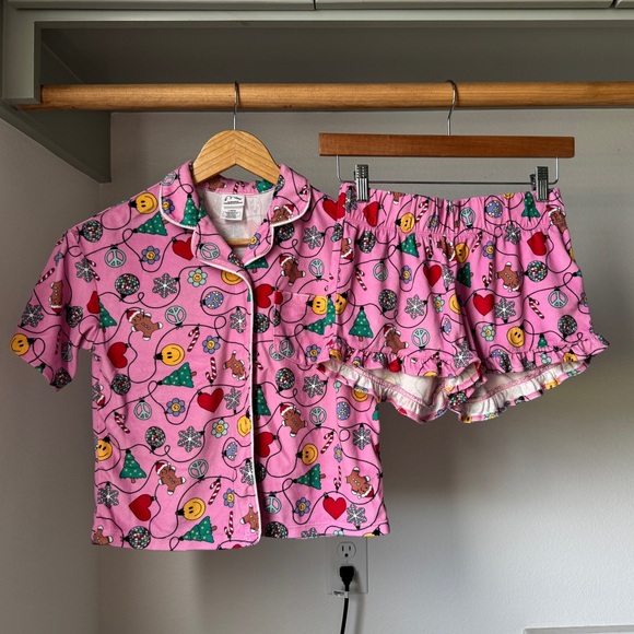 Art Class Girls’ Fleece Christmas Pajamas, size 10/12 - Picture 1 of 4